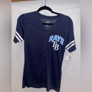Women’s Tampa Rays Baseball Jersey with tags!